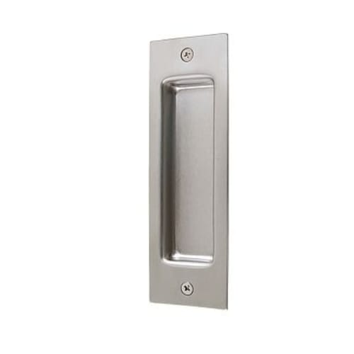 77519 59 303 - Sliding Door Flush Handle - 8 Inch -  Recessed Mount - Satin Nickel - U.S. Futaba